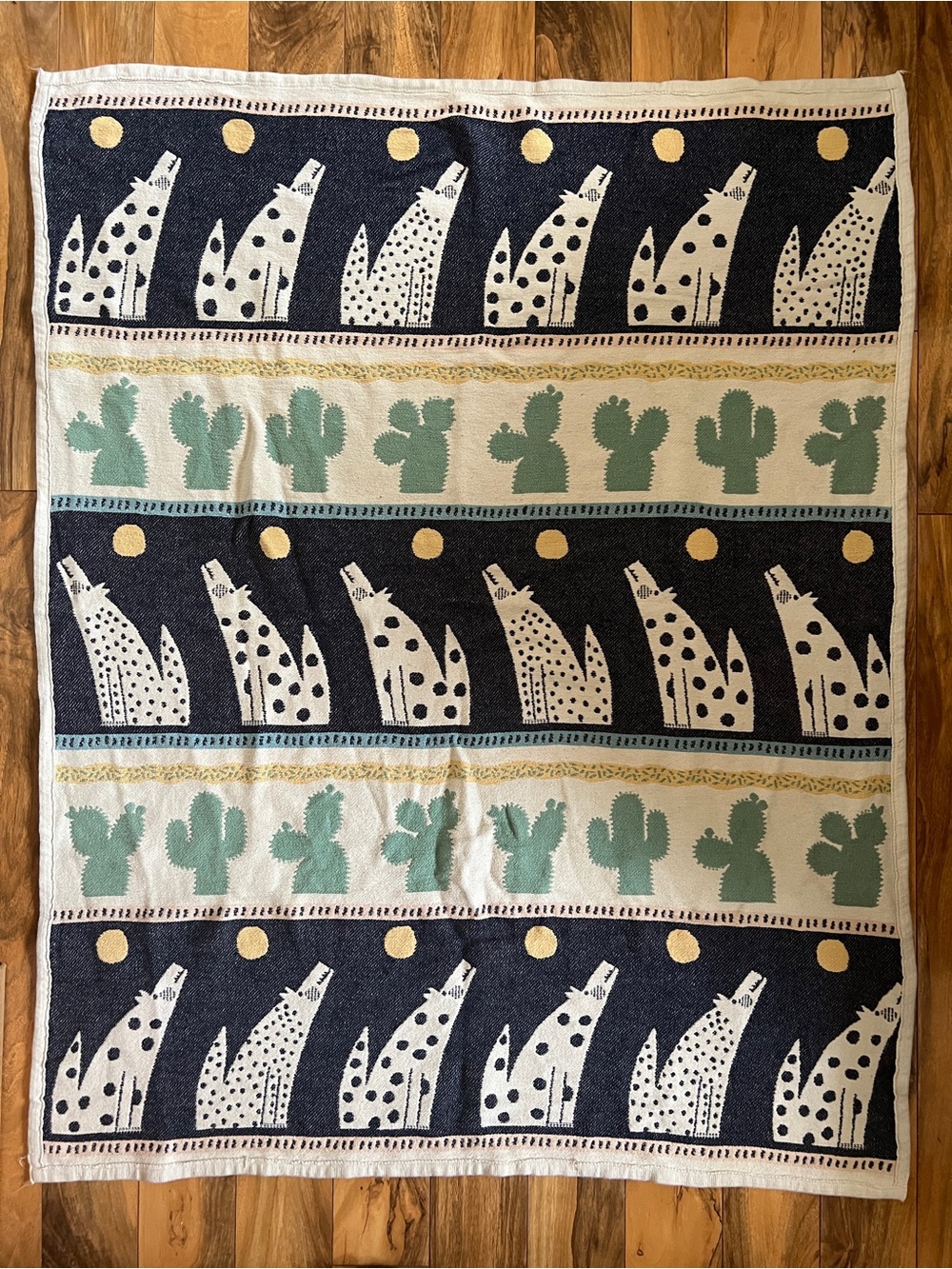 Pat Meyers Southwestern Tapestry Throw Blanket
